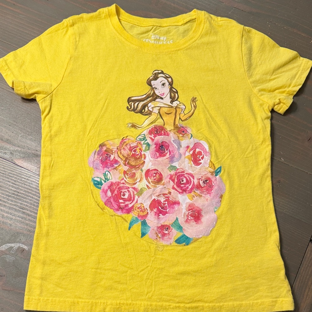 Disney Belle Yellow Kids T-Shirt